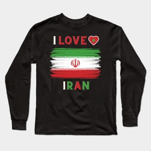 I Love Iran Long Sleeve T-Shirt